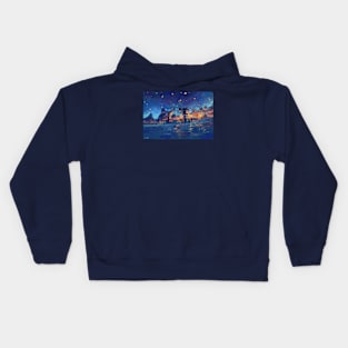 Liyue harbor Kids Hoodie